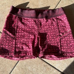 Lululemon pink shorts size 4